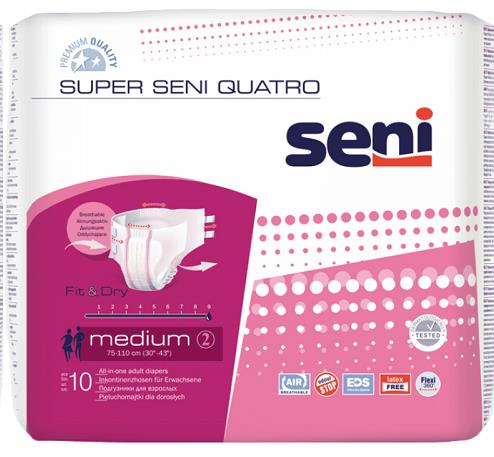 EINLAGEN SENI QUATTRO  Seni Quattro Large, 100 - 150 cm