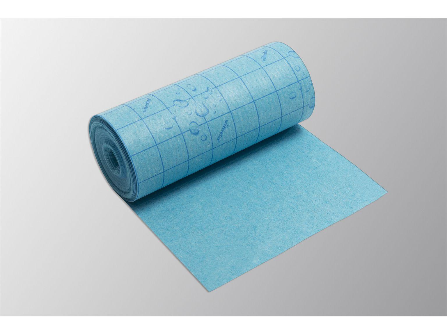 VILEDA TÜCHER  Quick n`Dry Rolle blau, 25x10m