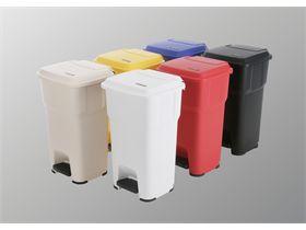 VILEDA ABFALLEIMER  Hera - 60L Pedalbehälter, weiß, 39x39x69