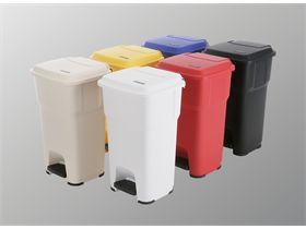 VILEDA ABFALLEIMER  Hera - 85L Pedalbehälter, weiß, 49x39x79 - Scheitlin Papier VILEDA ABFALLEIMER  Hera - 85L Pedalbehälter, weiß, 49x39x79