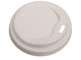 DECKEL ZU KAFFEEBECHER "BIO"  weiss, zu BR1020300020 (2 dl) - Scheitlin Papier DECKEL ZU KAFFEEBECHER "BIO"  weiss, zu BR1020300020 (2 dl)