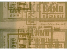 EINWICKELPAPIER  "Sammelplatz", 37.5 x 50 cm, 1-farbig