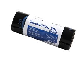 ABFALLSAECKE OKS  35 Lt. 280/275 x 700 mm schwarz OKS