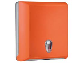 FALTHANDTUCHSPENDER Z-FOLD  für C- u. Z-Falz, 290x105x300 mm, orange - Scheitlin Papier FALTHANDTUCHSPENDER Z-FOLD  für C- u. Z-Falz, 290x105x300 mm, orange