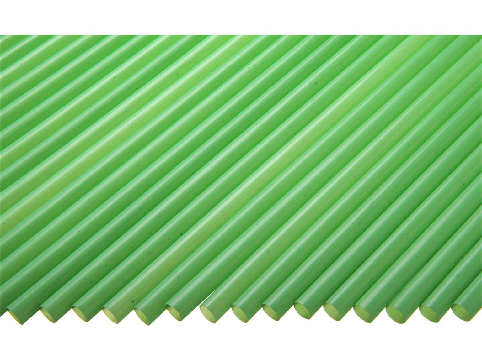 TRINKHALME JUMBO  grün, gerade, ø 8 mm, Länge 200 mm
