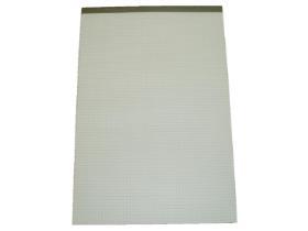 NOTIZBLOCK  A5, Recycling 65 gm2, 4 mm kariert - Scheitlin Papier NOTIZBLOCK  A5, Recycling 65 gm2, 4 mm kariert