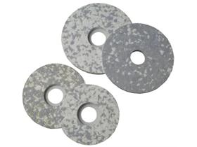 PAD MELAMIN 3M  ø 17'' = 432 mm, grau-melliert - Scheitlin Papier PAD MELAMIN 3M  ø 17'' = 432 mm, grau-melliert