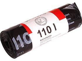 ABFALLSAECKE QUICK-BAG OKS  110Lt. 730 x 1030 +60 mm grau m. Zugband