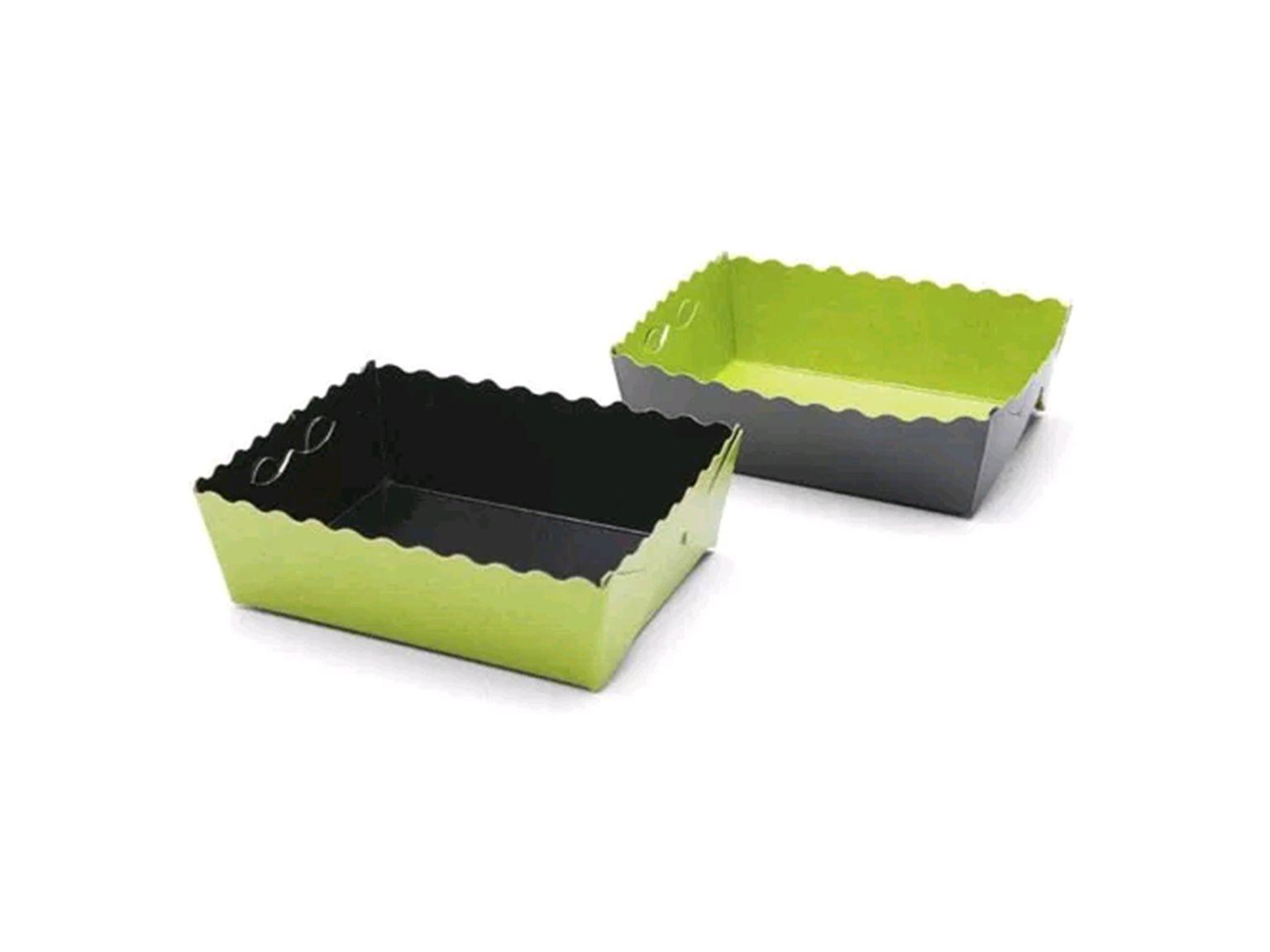 DESSERT BOX  Dessert Box, hellgrün/schwarz, 130x90x35