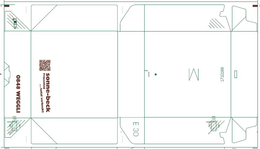 TORTENSCHACHTEL  "Sonne-beck", 26 x 26 x 8 cm, 1-farbig