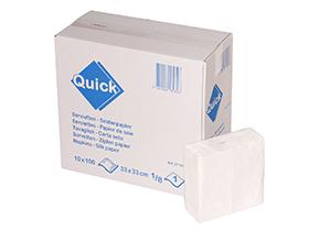 SERVIETTEN QUICK  "Quick", 33 x 33 cm, 1-lagig
