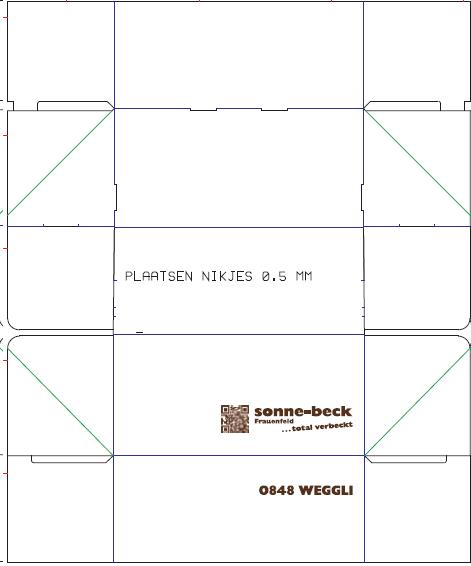 PATISSERIESCHACHTEL  "Sonne-beck", 21 x 10 x 9 cm, 1-farbig