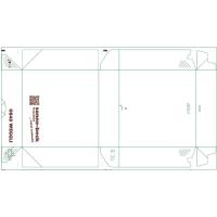 TORTENSCHACHTEL  "Sonne-beck", 20 x 20 x 5 cm, 1-farbig