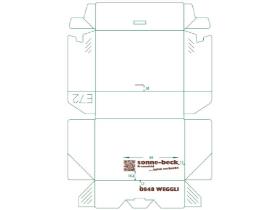 CANAPESCHACHTEL  "Sonne-beck", 16 x 11 x 5 cm, 1-farbig