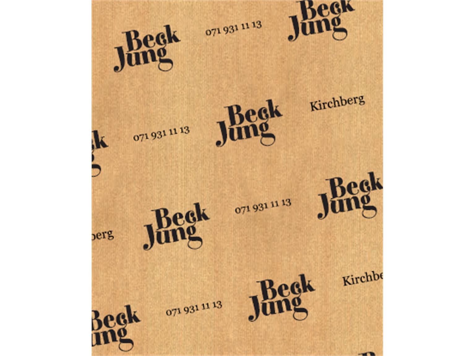 EINWICKELPAPIER  "Jung", Rolle 30 cm, 1-farbig