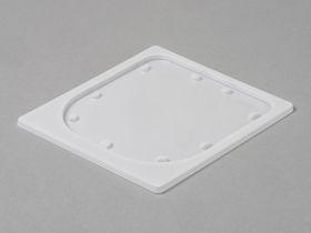 BEHÄLTERDECKEL FÜR EISCRME  Behälterdeckel Eiscrme, milchig