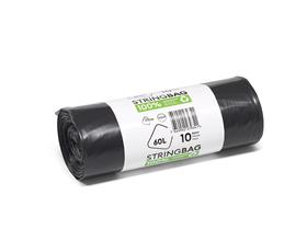 ABFALLSAECKE BUDGET Recycling  60 Lt. 300/270 x 1000 mm schwarz neutral - Scheitlin Papier ABFALLSAECKE BUDGET Recycling  60 Lt. 300/270 x 1000 mm schwarz neutral