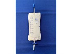 URINBEUTEL  750 ml, 10 cm Schlauch