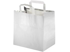 TIEFKÜHLTRAGETASCHE PAPIER  26 + 18 x 26 cm, ohne Druck - Scheitlin Papier TIEFKÜHLTRAGETASCHE PAPIER  26 + 18 x 26 cm, ohne Druck