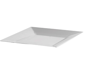 TELLER QUADRATISCH  230 x 230 x 18 mm, weiss, Kunststoff - Scheitlin Papier TELLER QUADRATISCH  230 x 230 x 18 mm, weiss, Kunststoff