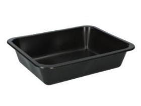 MENUSCHALE 1-TEILIG  PP, schwarz, 227 x 178 x 49 mm - Scheitlin Papier MENUSCHALE 1-TEILIG  PP, schwarz, 227 x 178 x 49 mm