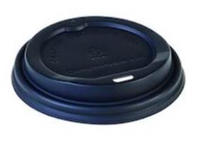 DECKEL ZU KAFFEEBECHER  schwarz, &Oslash; 90 mm, aus CPLA