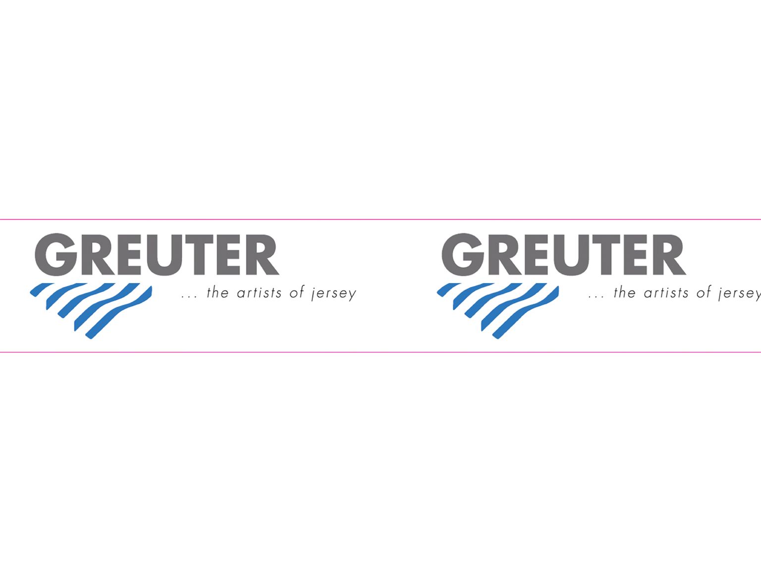 KLEBEBAENDER  "Greuter" PVC weiss 50 mm, 2-farbig